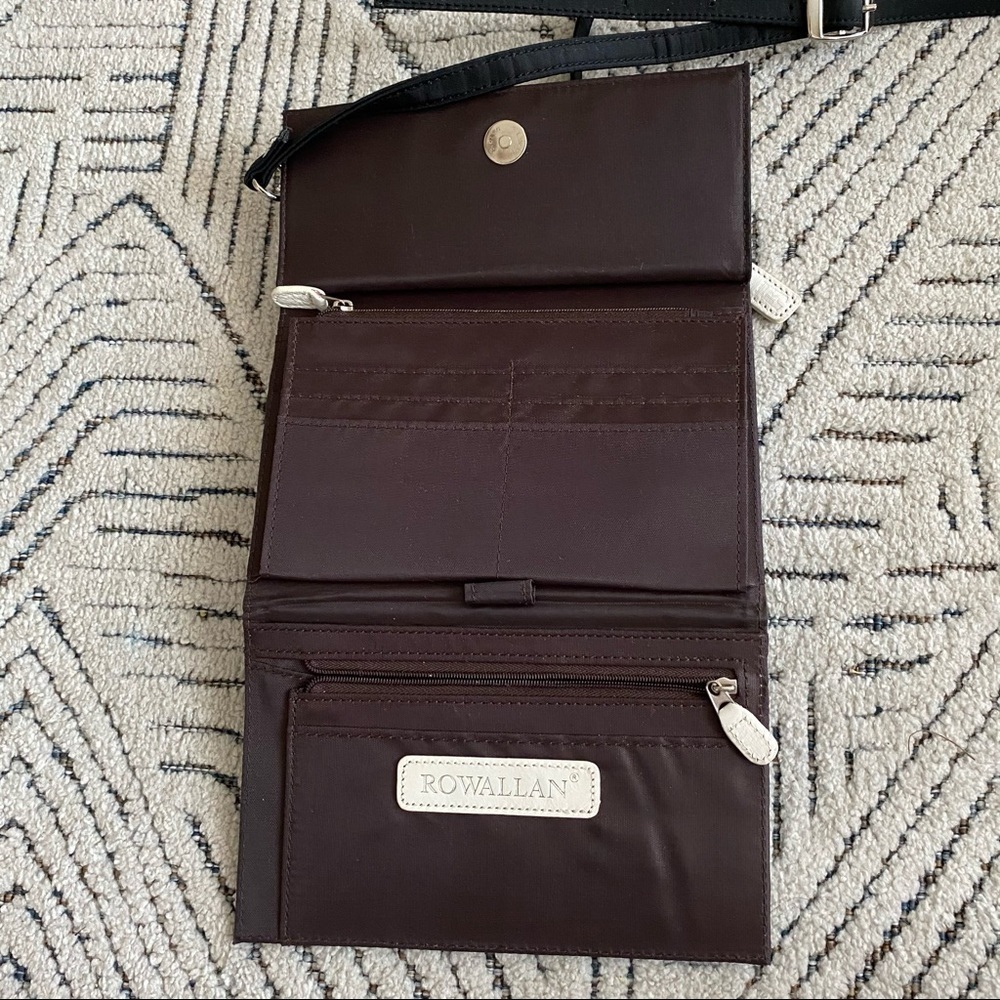 Rowallan Tess Travel Crossover Purse Black - Picture 6 of 10